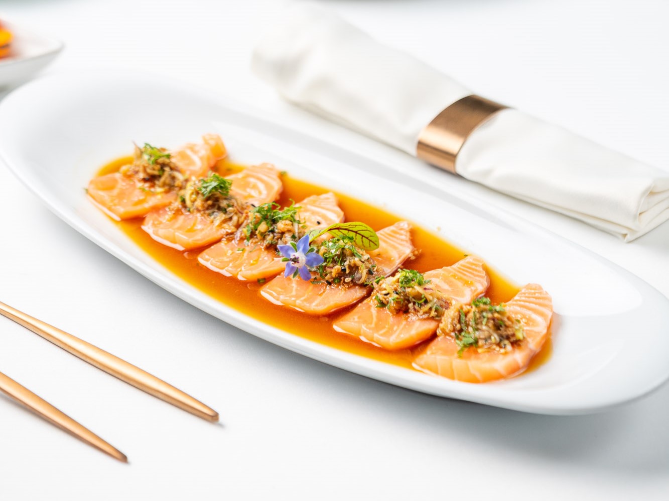 Crudo de Salmão
